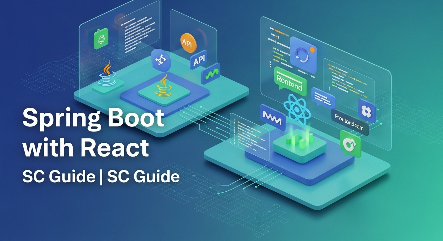Spring Boot සහ React එකට පාවිච්චි කරමු - Full-Stack Application හදමු! | SC Guide