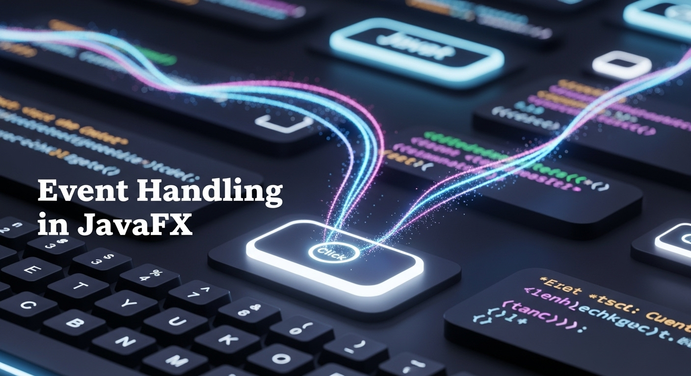 JavaFX Event Handling සිංහලෙන් | User Interactions SC Guide