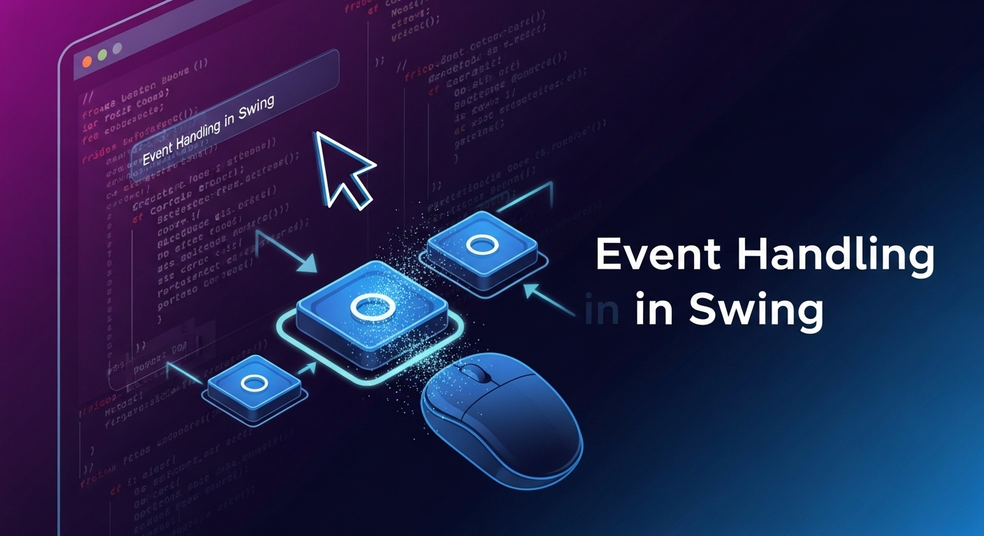 Java Swing Event Handling සිංහලෙන්: ActionListener, MouseListener | SC Guide
