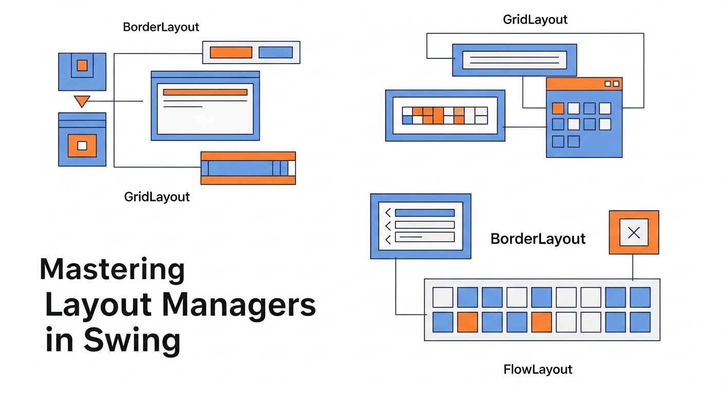 Java Swing Layout Managers: Flow, Border, Grid - SC Guide for Developers | Java UI Design