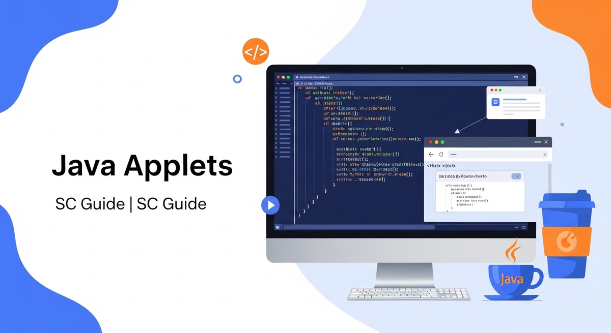 Java Applets Sinhala - Applet හදමු HTML වලට දාමු | SC Guide