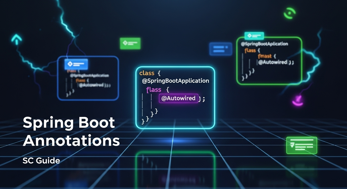 Spring Boot Annotations: ඔබේ Coding Skills දියුණු කරගන්න! | SC Guide