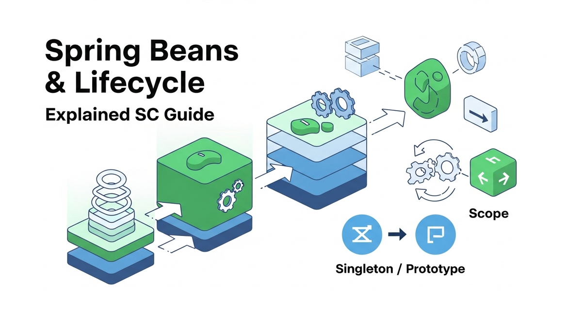 Spring Beans සහ Lifecycle: කන්ටේනර් එකේ හදවත - Sinhala SC Guide