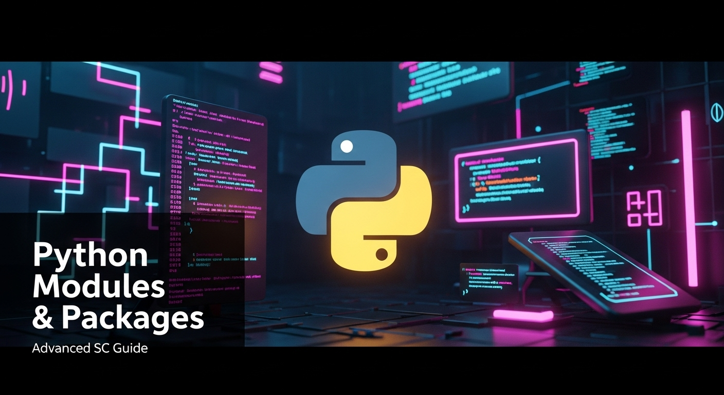 පයිතන් මොඩියුල සහ පැකේජ | Advanced Python Modules & Packages SC Guide