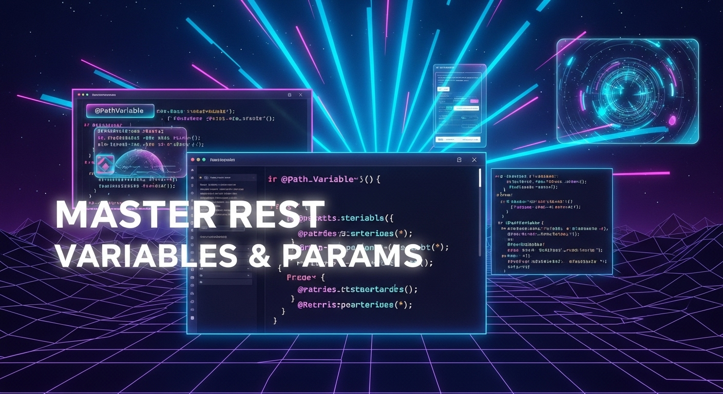 පැති Variable සහ Request Param: ඔබගේ REST API බලවත් කරමු! (Path Variables & Request Params SC Guide)