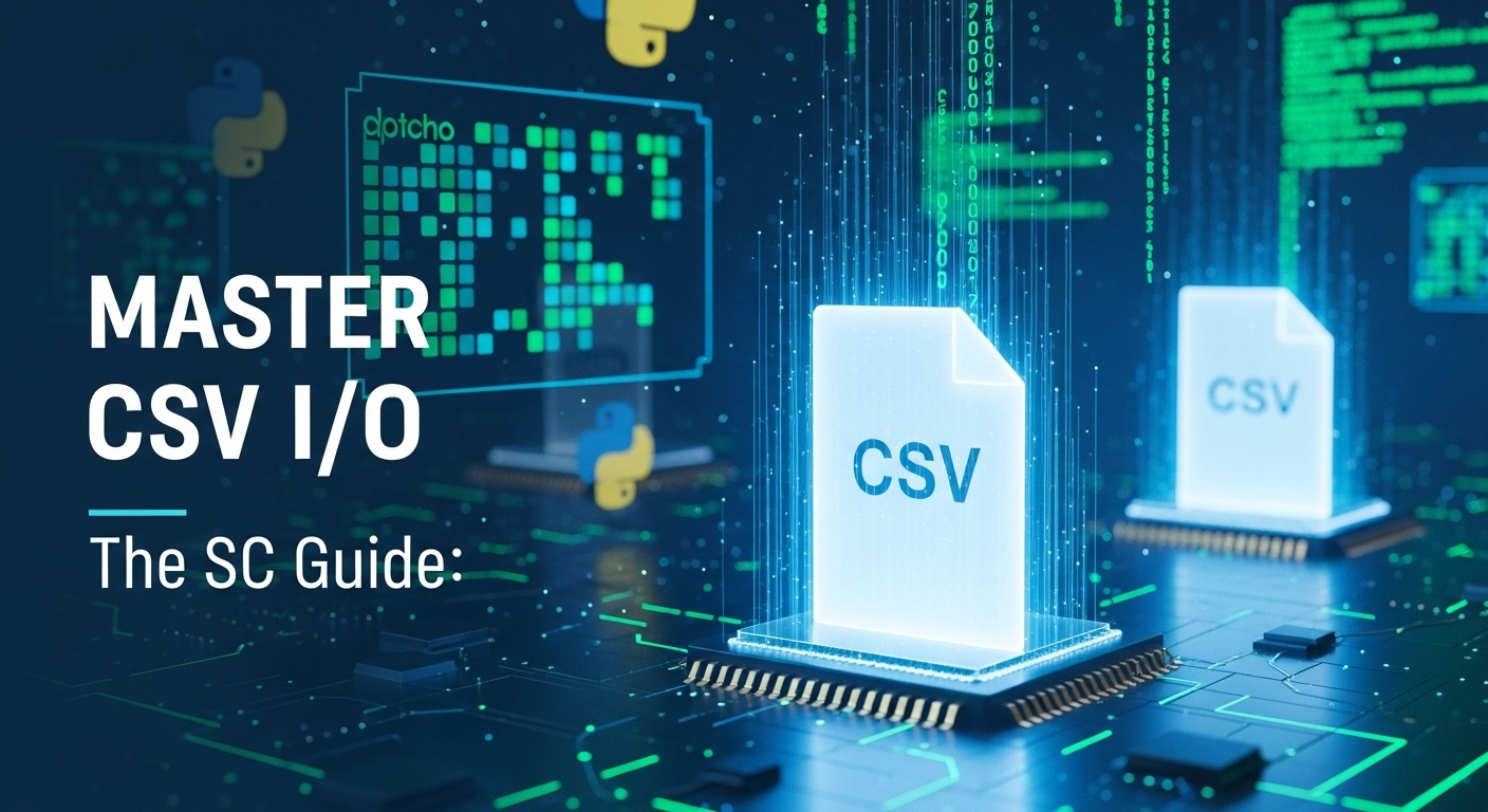 Python වලින් CSV File කියවමු, ලියමු - SC Guide | Python CSV Tutorial Sinhala