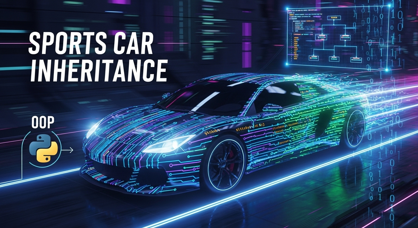 OOP Inheritance සිංහලෙන්: Python වලින් Car, SportsCar උදාහරණයක් - SC Guide