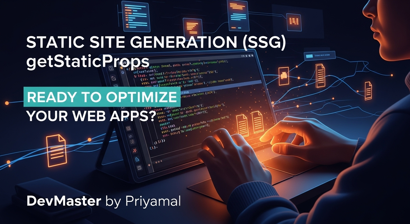 Next.js Static Site Generation (SSG) with getStaticProps: Sinhala Tutorial | Next.js SSG SC Guide