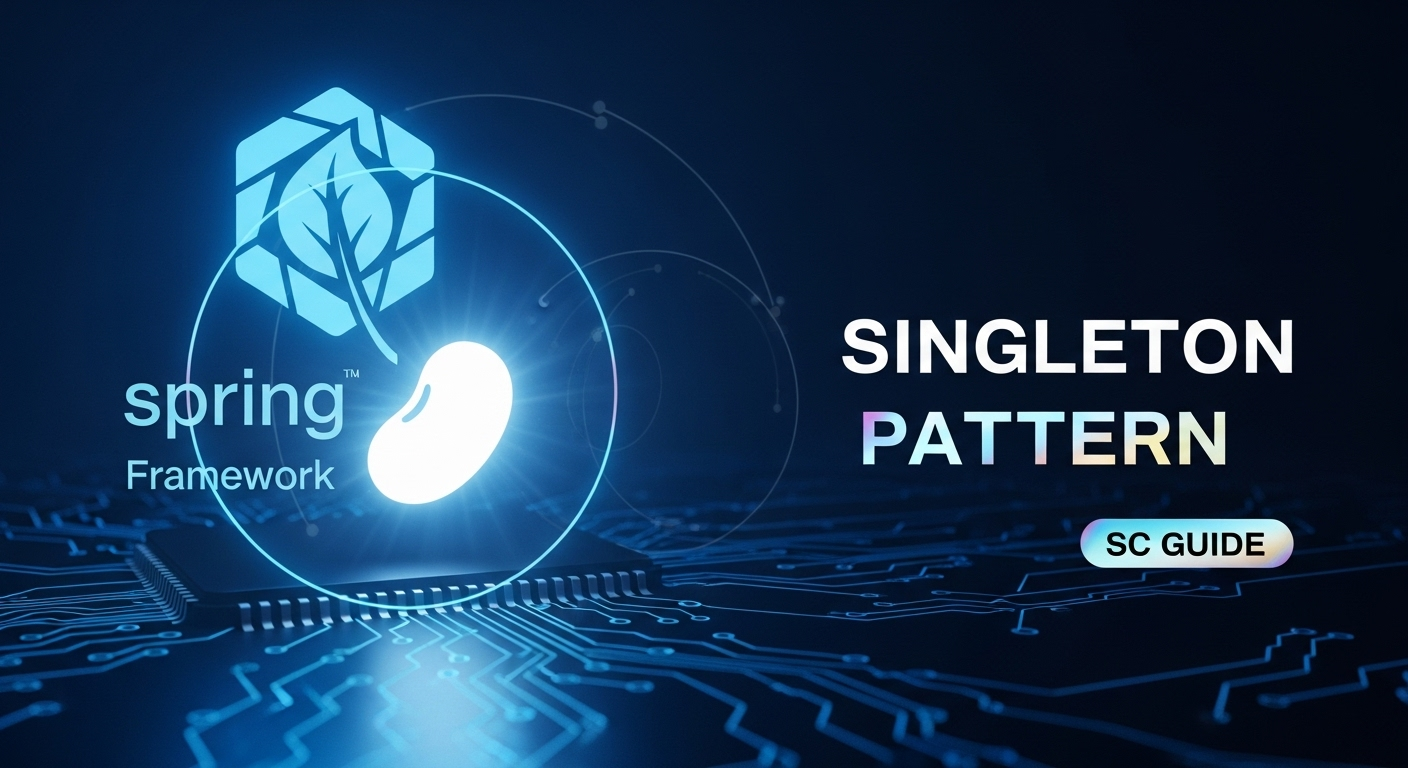 Singleton Design Pattern | Spring Framework | Java Beans | සිංගල්ටන් පැටර්න් | SC Guide