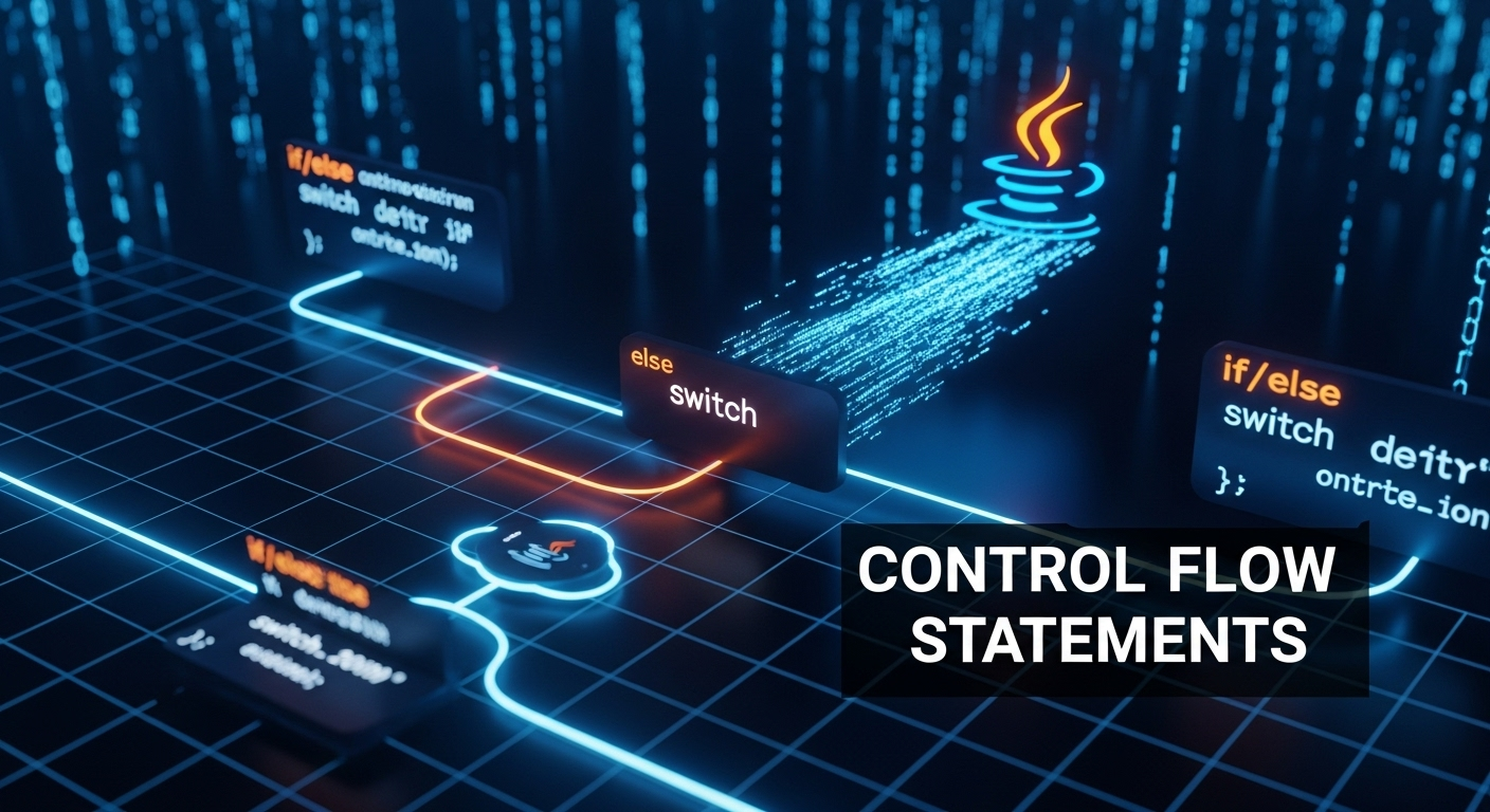 Java Control Flow (if, else, switch) - තීරණ ගන්න | SC Guide