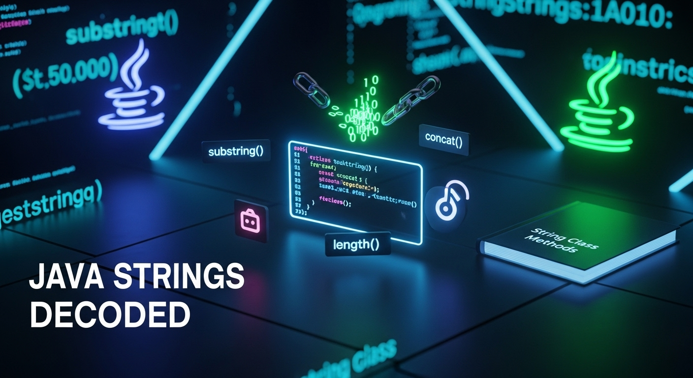 Java Strings: String Methods, Immutability සහ Concatenation - SC Guide