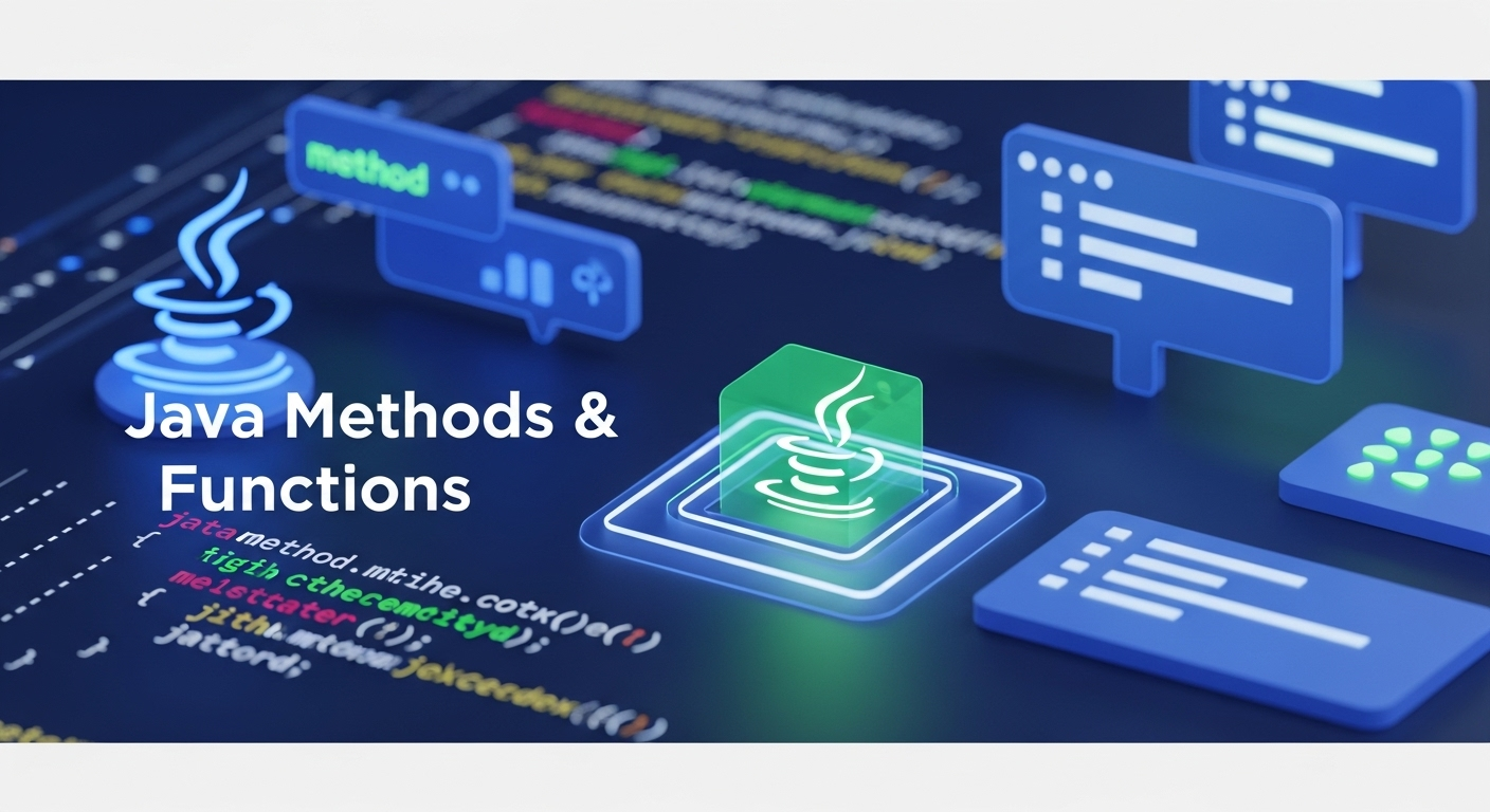 ජාවා Methods & Functions: Programming Fundamentals SC Guide