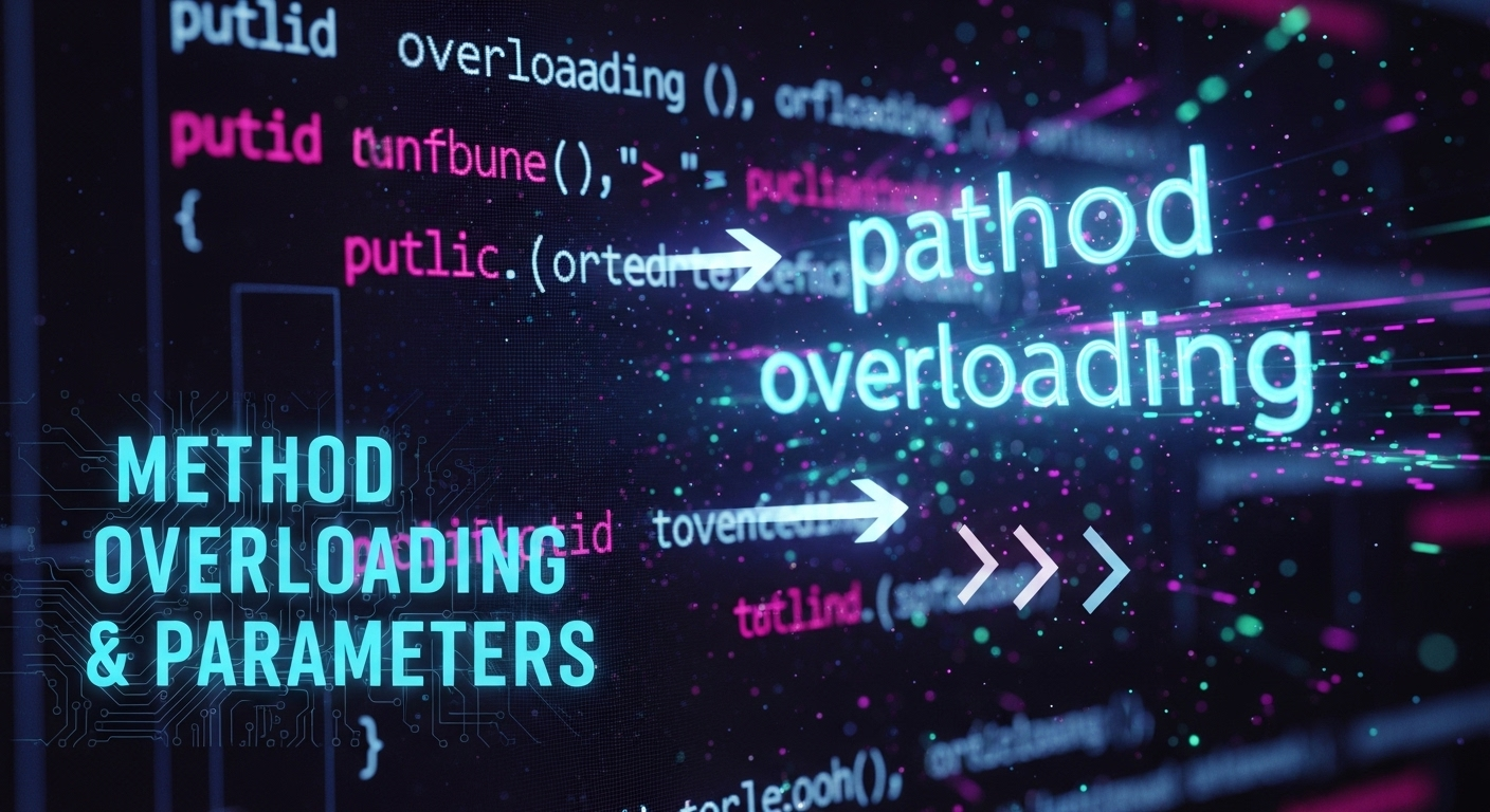 Java Method Overloading | පරාමිති සමග වැඩකරමු | SC Guide