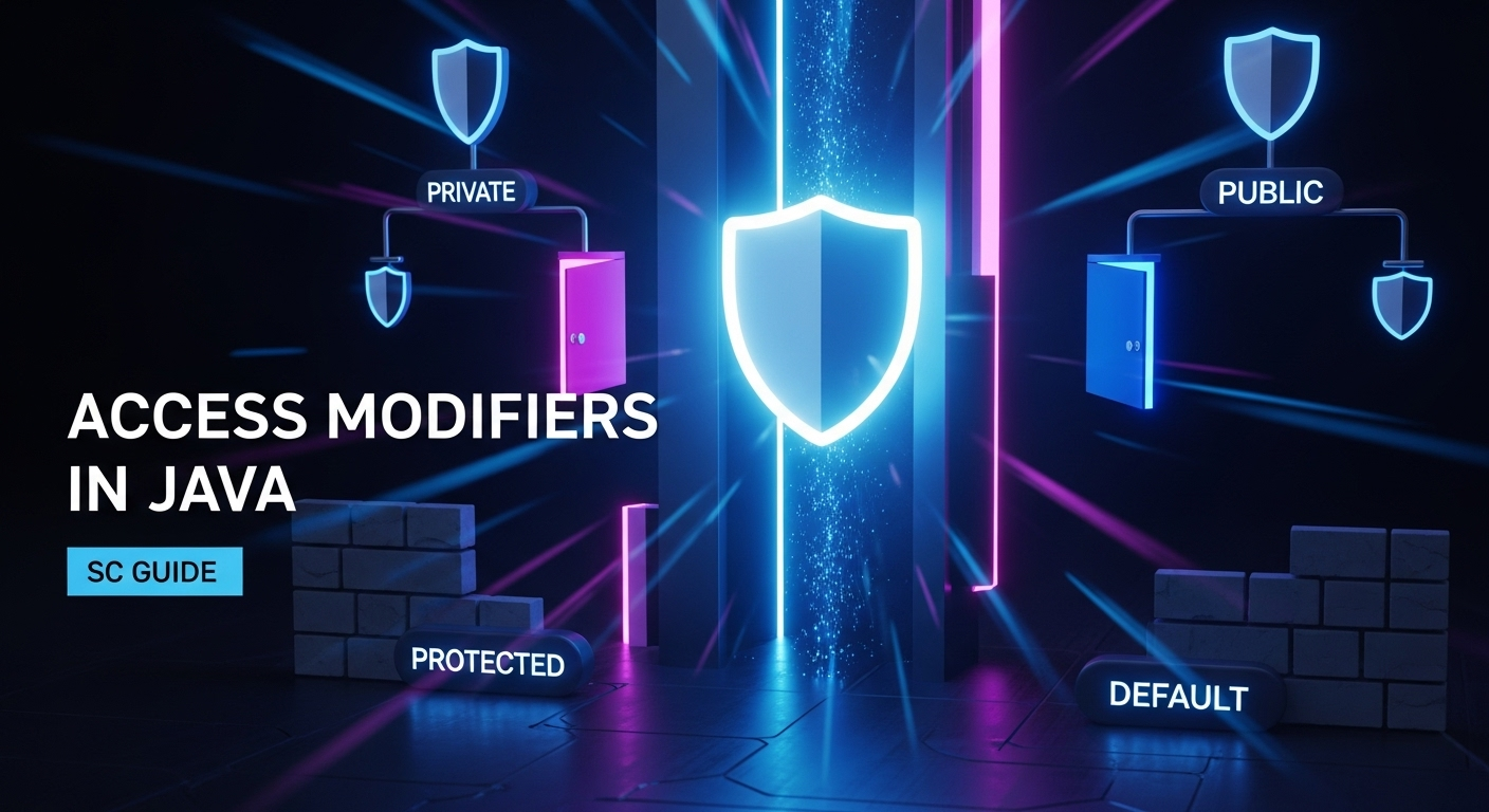 Java Access Modifiers සිංහලෙන්: Public, Private, Protected, Default | SC Guide