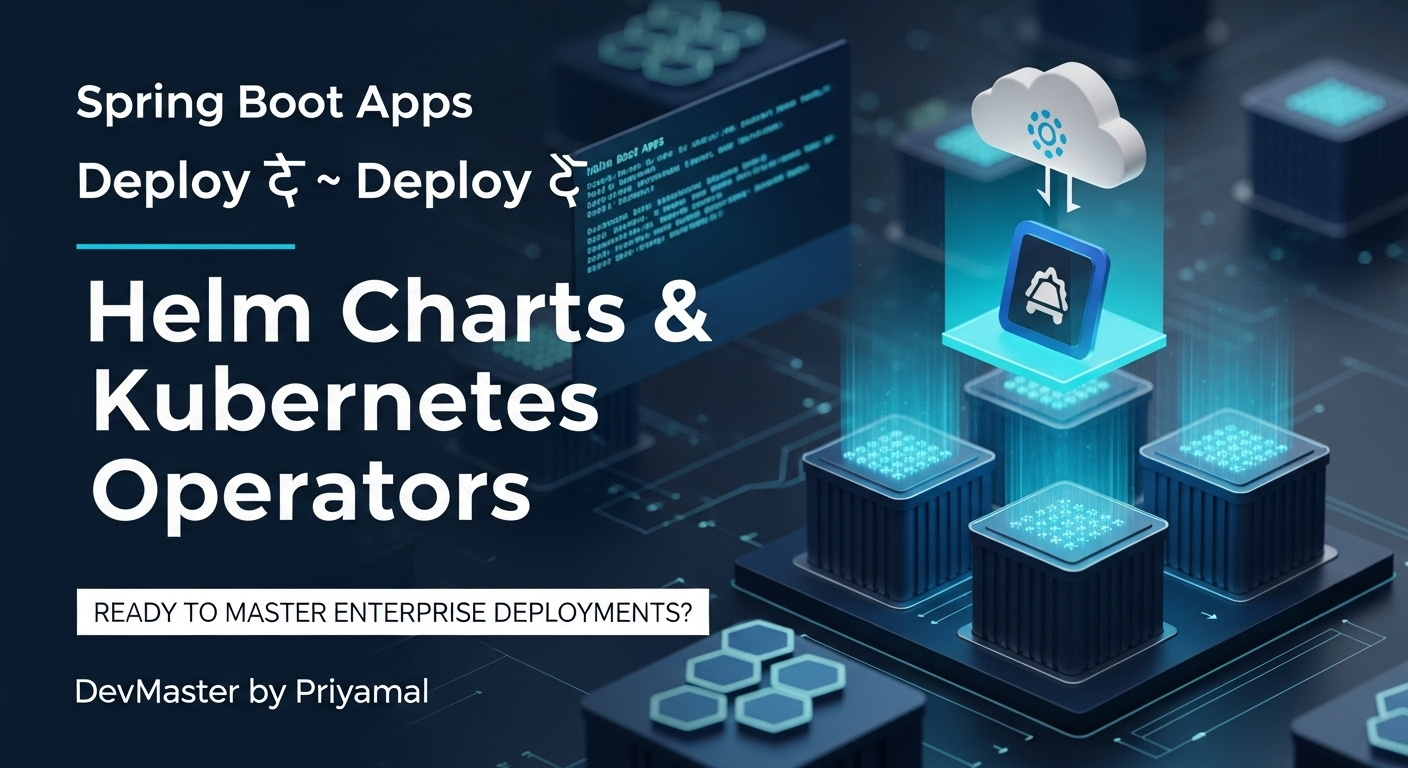 Spring Boot Kubernetes Deployment Helm Operators | Sinhala Tutorial