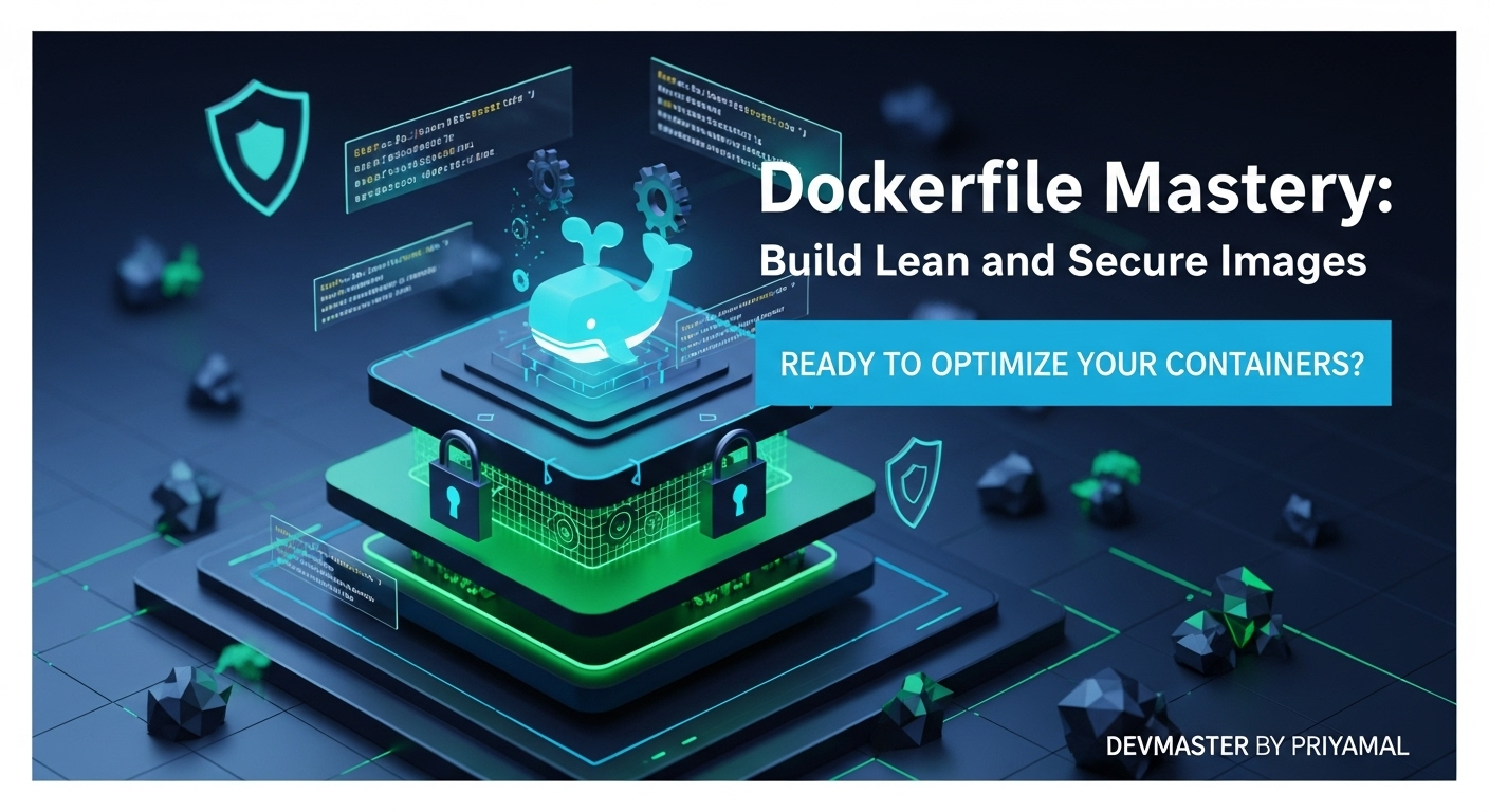 Dockerfile Mastery | Lean & Secure Docker Images | Sinhala Guide