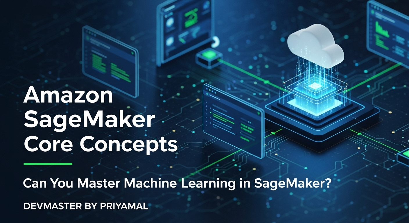 Amazon SageMaker Core Concepts | AWS AI/ML Sinhala Guide | Deep Learning