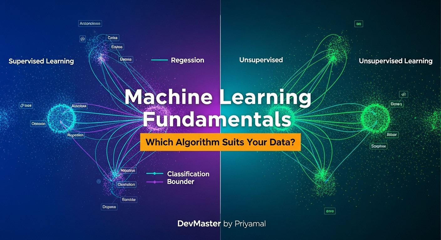 Machine Learning Fundamentals Sinhala Guide | Supervised & Unsupervised Learning Explained