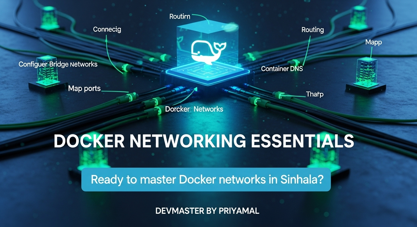 Docker Networking Essentials | Container Networks Sinhala Guide