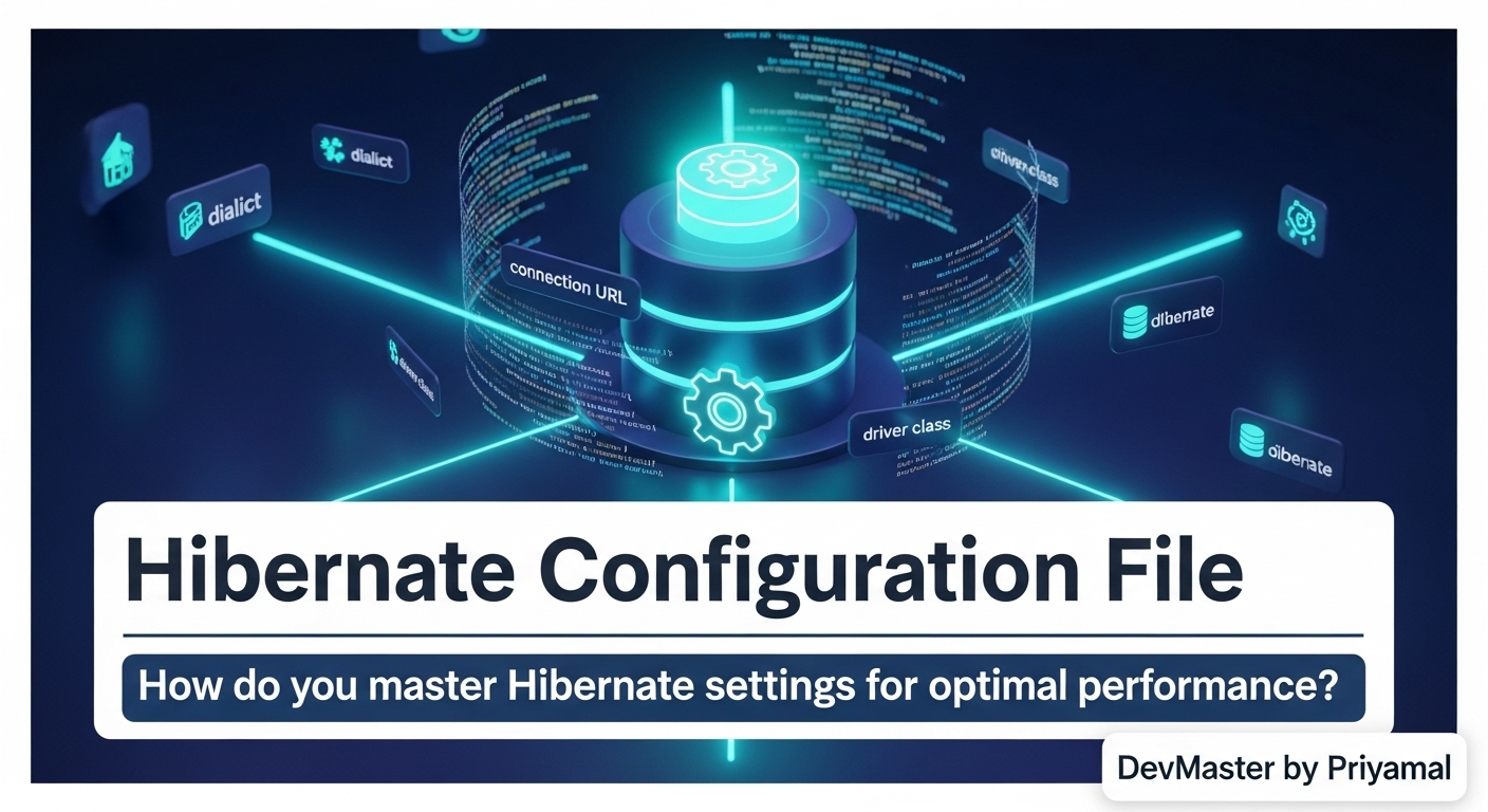 Hibernate Configuration File සිංහලෙන් | hibernate.cfg.xml Properties | Java Hibernate Sinhala