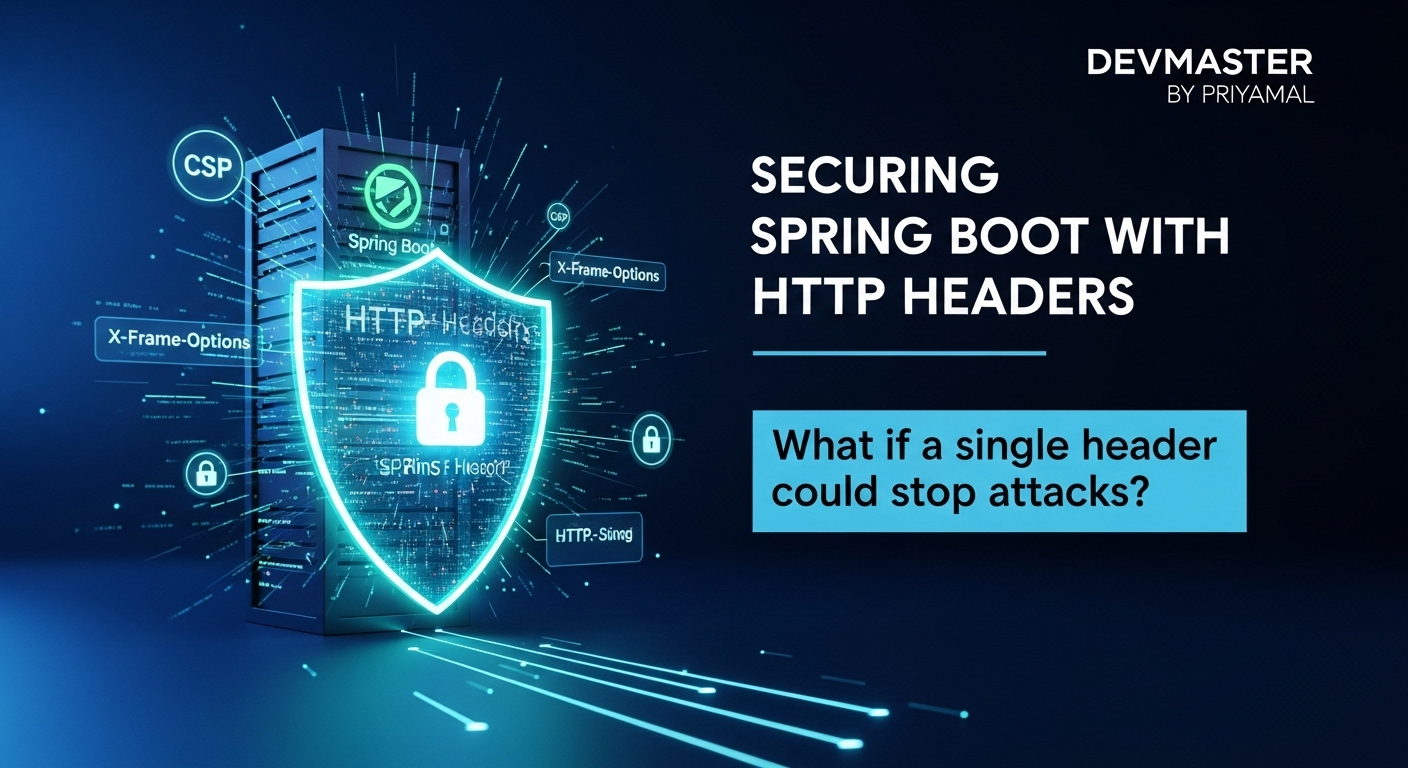 Spring Boot Security Headers Sinhala | CSP, X-Frame-Options | ආරක්ෂිත Spring Boot
