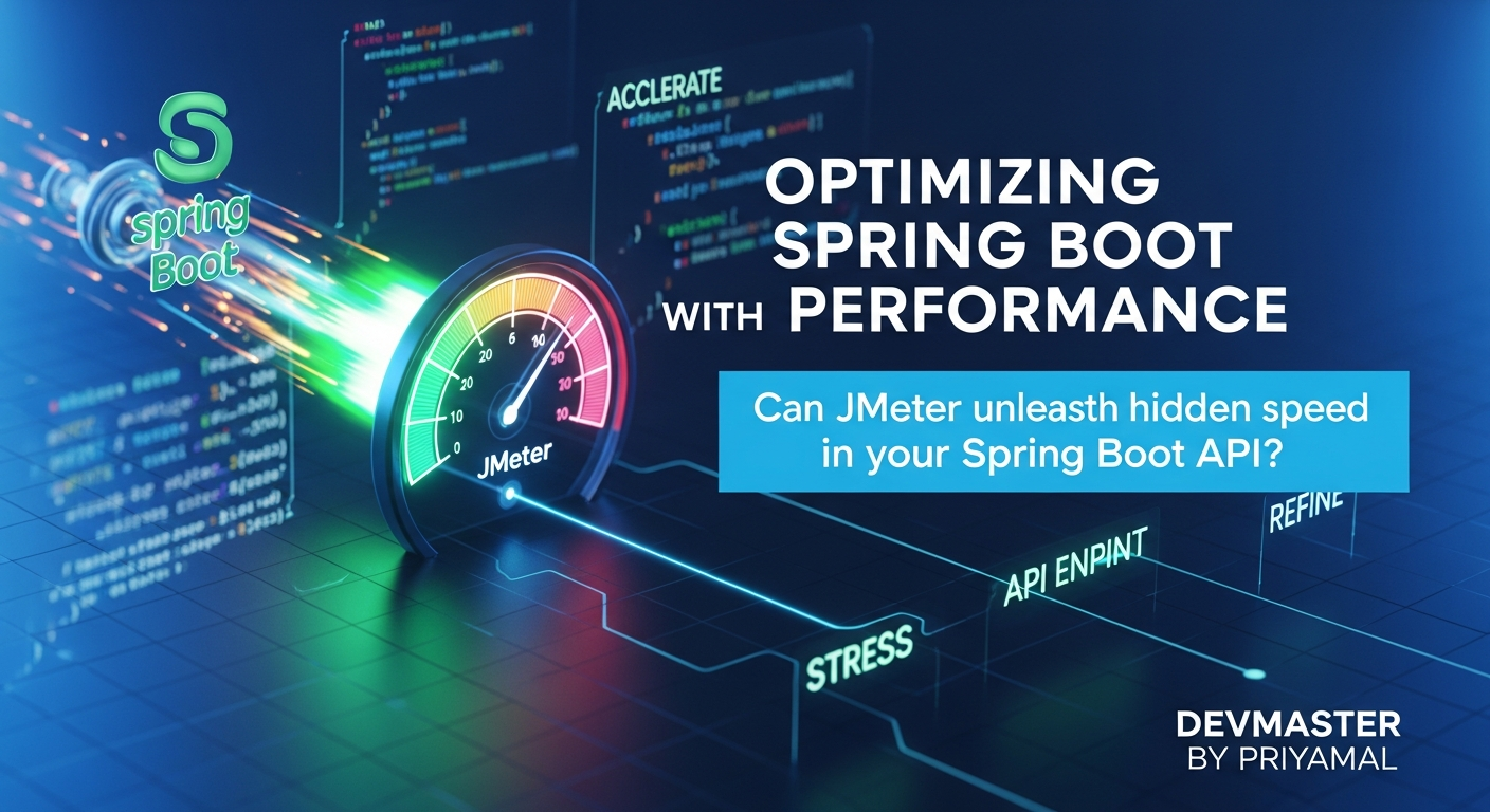 Spring Boot API Performance Testing JMeter Sinhala | හොඳම ක්‍රම