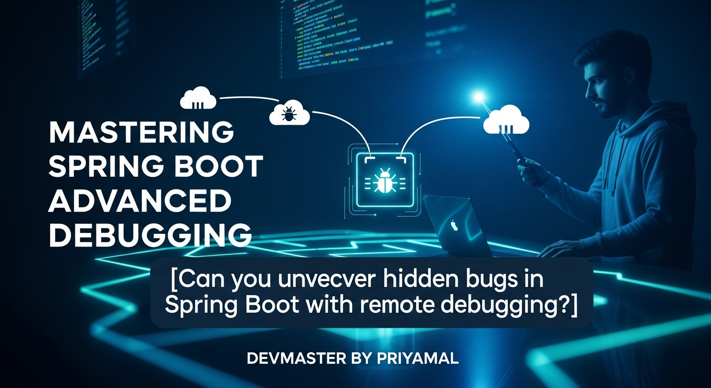 Spring Boot Advanced Debugging Sinhala Guide | Remote Debugging & Tips