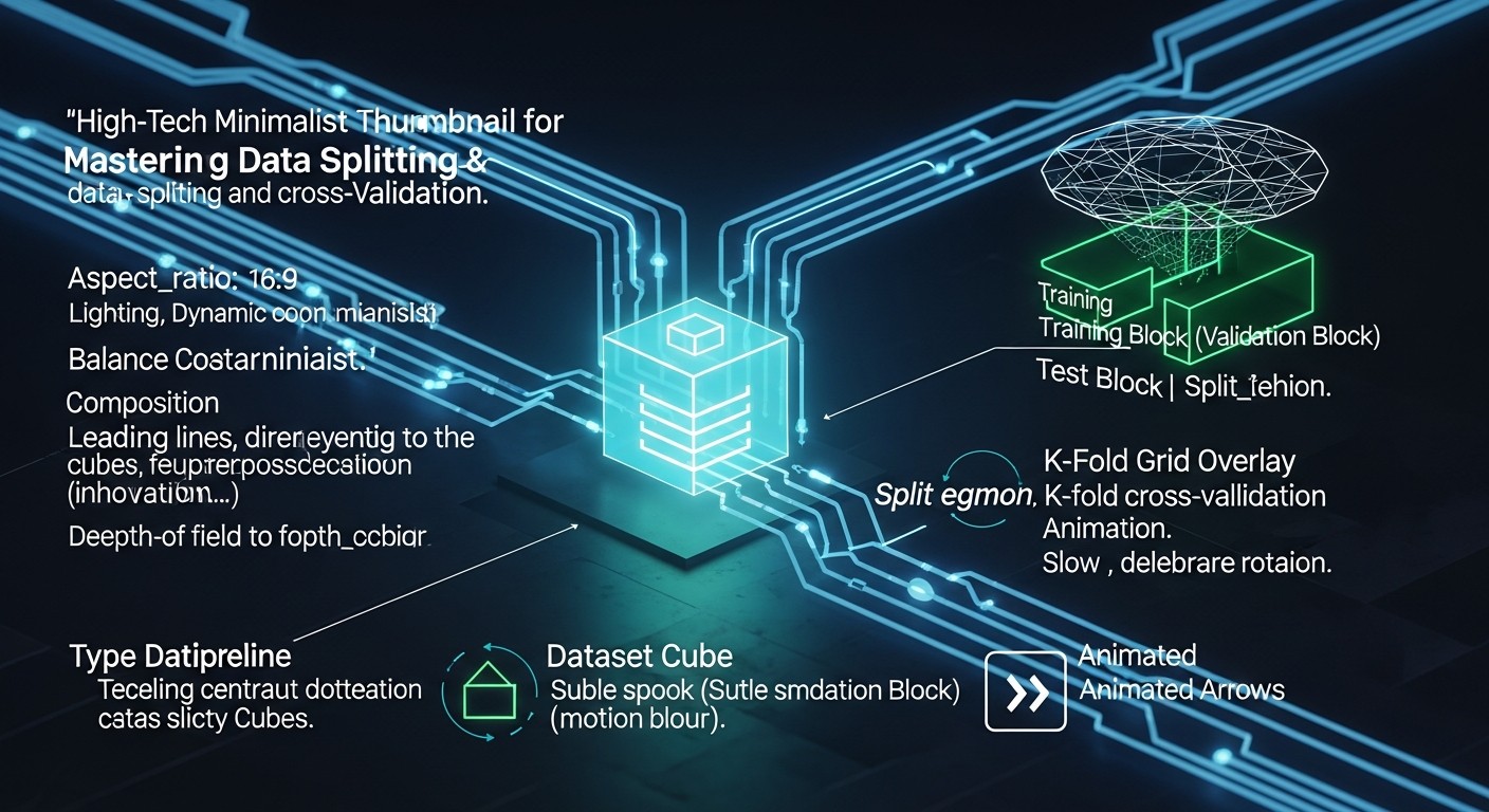 Machine Learning Data Splitting & Cross-Validation | Python Sinhala Guide