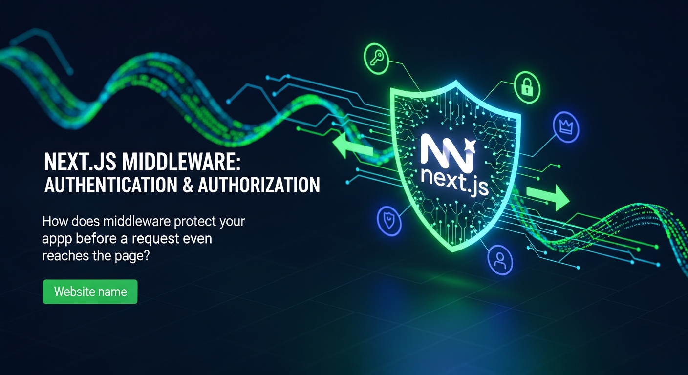 Next.js Middleware Auth Tutorial in Sinhala | Secure Your App