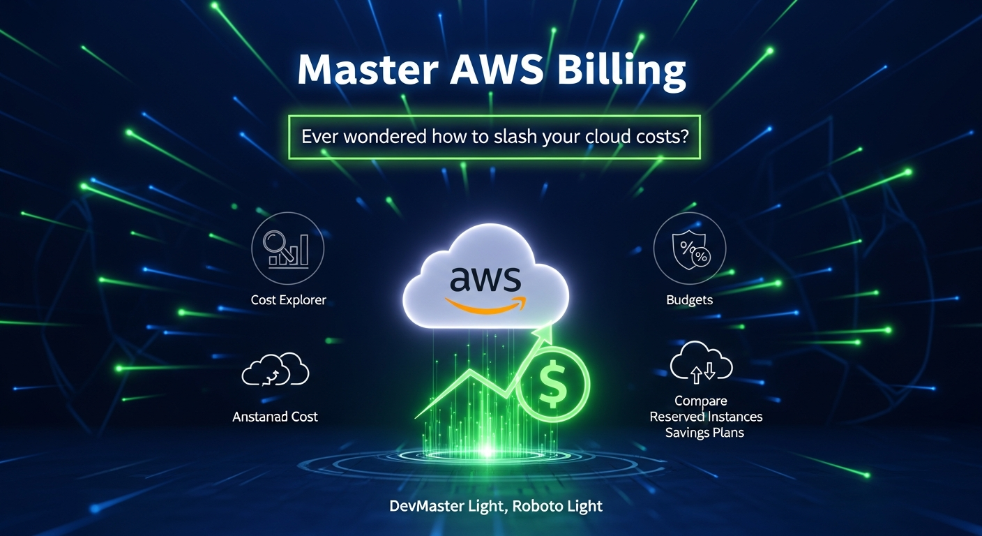 AWS Cost Management Sinhala Guide | Billing Optimization Tips