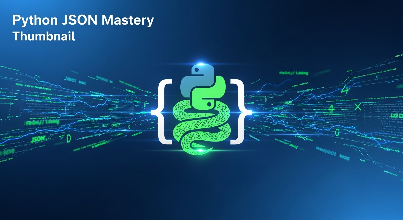 Python JSON Tutorial in Sinhala | JSON Data Handling & Best Practices