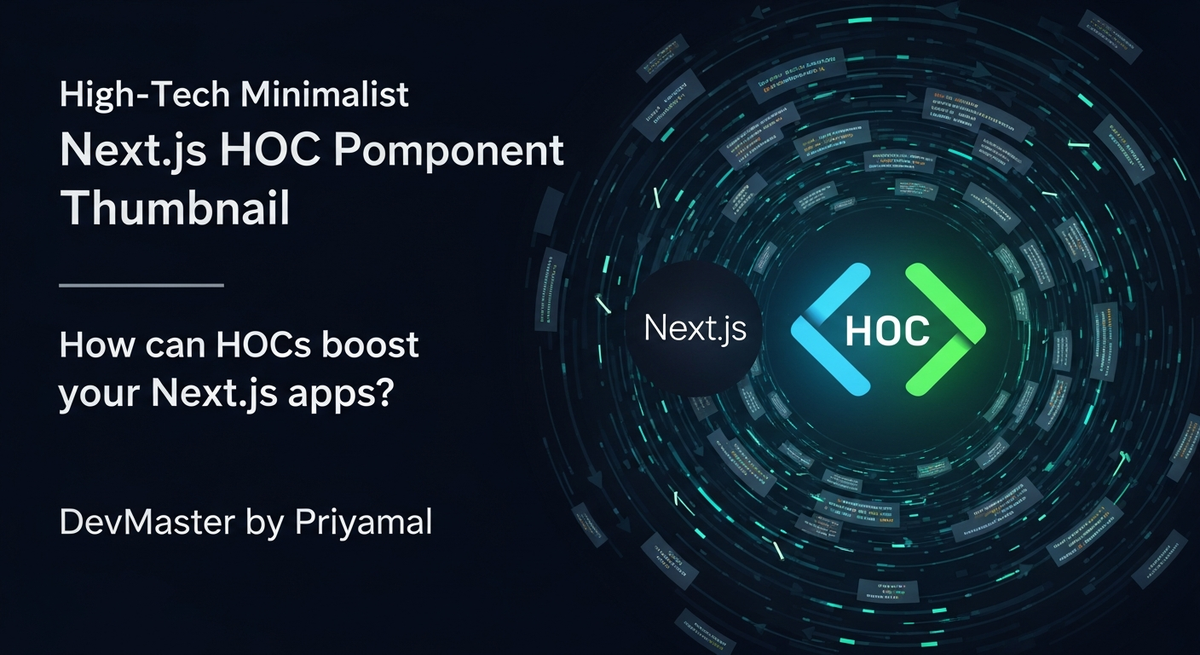 Next.js HOCs සිංහලෙන්: Higher-Order Components සරලව ඉගෙනගමු