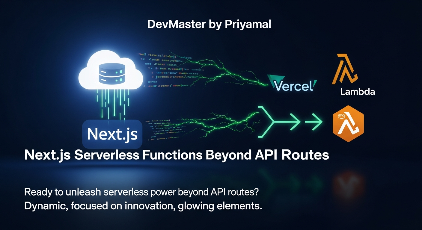 Mastering Next.js Serverless Functions & Vercel in Sinhala