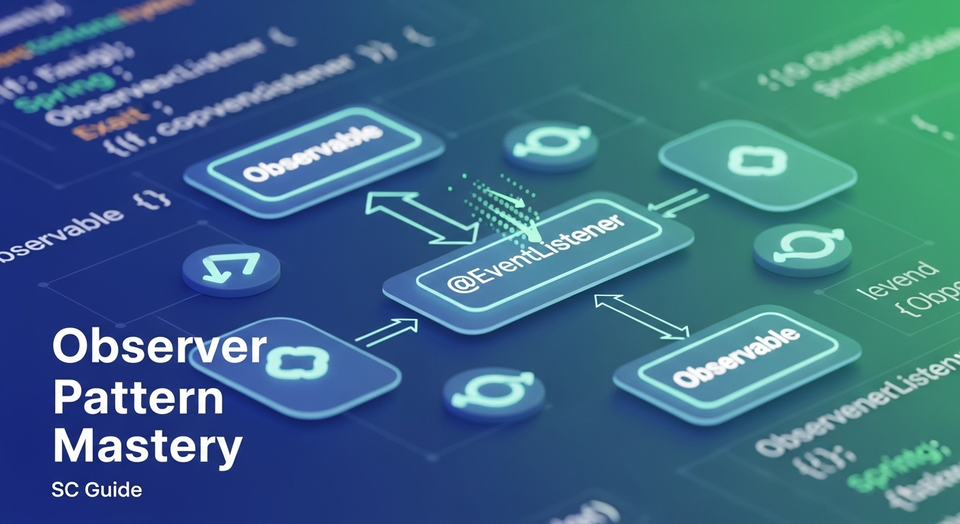 Observer Design Pattern සිංහලෙන් | Spring @EventListener | Software Engineering SC Guide