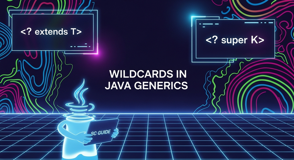 ජාවා ජෙනරික්ස් වයිල්ඩ්කාඩ්ස් | Java Generics Wildcards (? extends, ? super, ?) | SC Guide