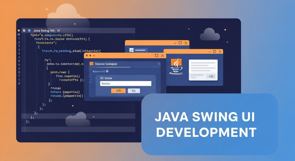 Java Swing GUI හැඳින්වීම | Desktop Apps පහසුවෙන් හදමු | SC Guide