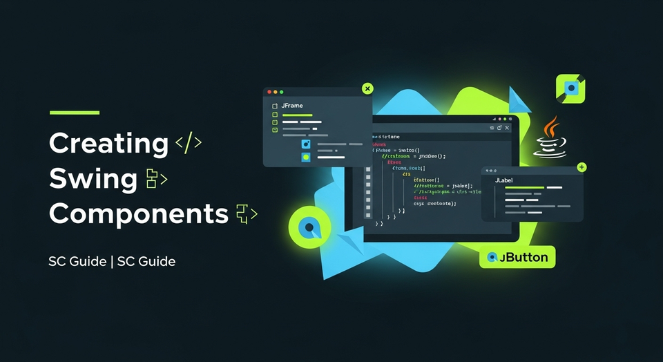 Java Swing GUI හැදීම: පියවරෙන් පියවර Simple Guide එකක්