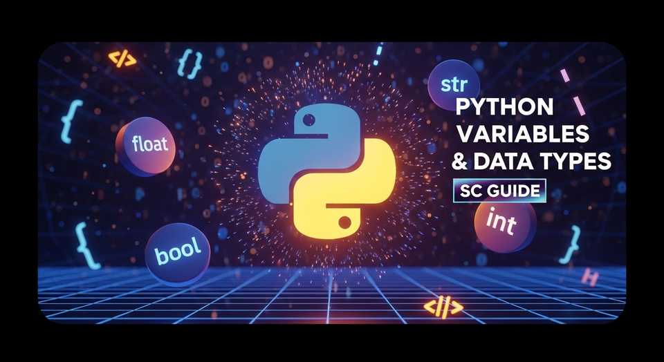 Python Variables සහ Data Types - මූලික සංකල්ප | SC Guide