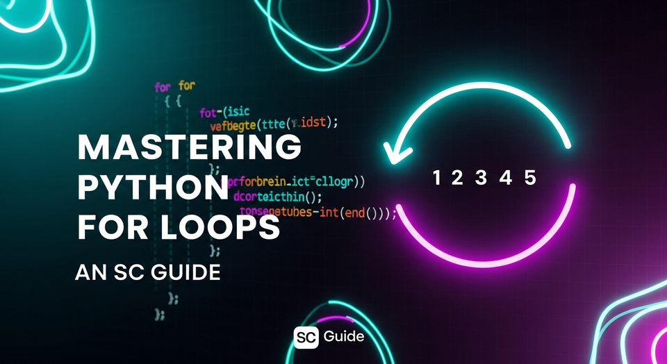 Python For Loop සිංහලෙන්: ආරම්භක මාර්ගෝපදේශය | Learn Loops in Sinhala