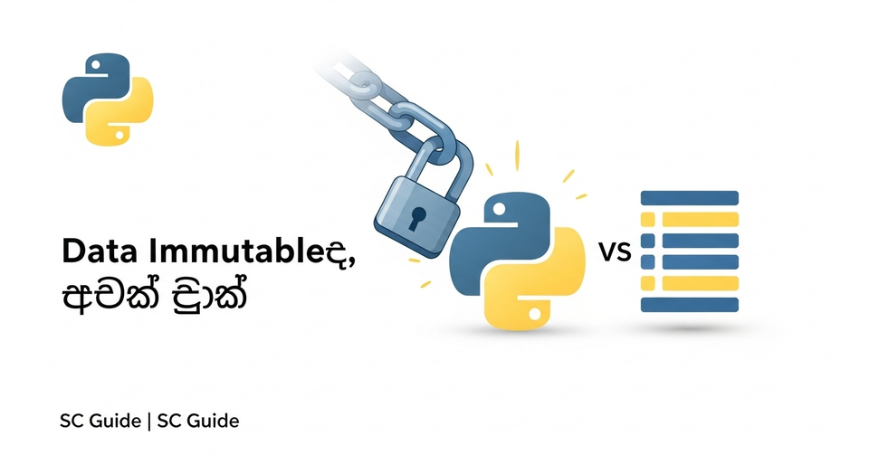 Python Tuples සිංහලෙන්: Data Structures ගමනක වැදගත් පියවරක් | SC Guide