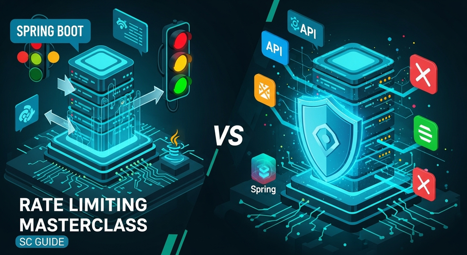 Spring Boot Rate Limiting Sinhala | API ආරක්ෂාව | Bucket4j Resilience4j | SC Guide