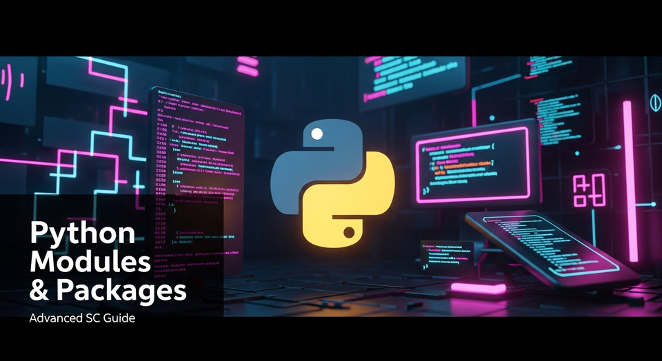 පයිතන් මොඩියුල සහ පැකේජ | Advanced Python Modules & Packages SC Guide