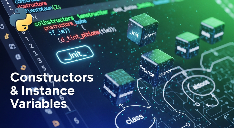 පයිතන් OOP: Constructors සහ Instance Variables ගැන ඉගෙනගමු