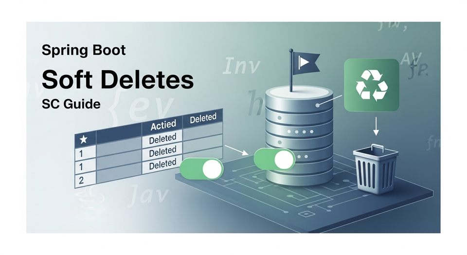 Spring Boot Soft Deletes: දත්ත මකා නොදමා කළමනාකරණය | SC Guide