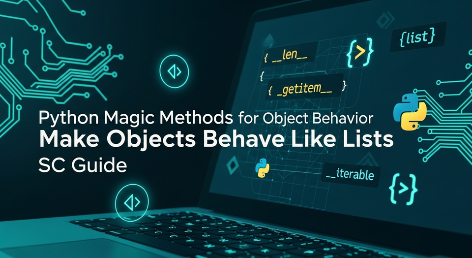 Python Magic Methods: Python objects වලට අලුත් බලයක් SC Guide