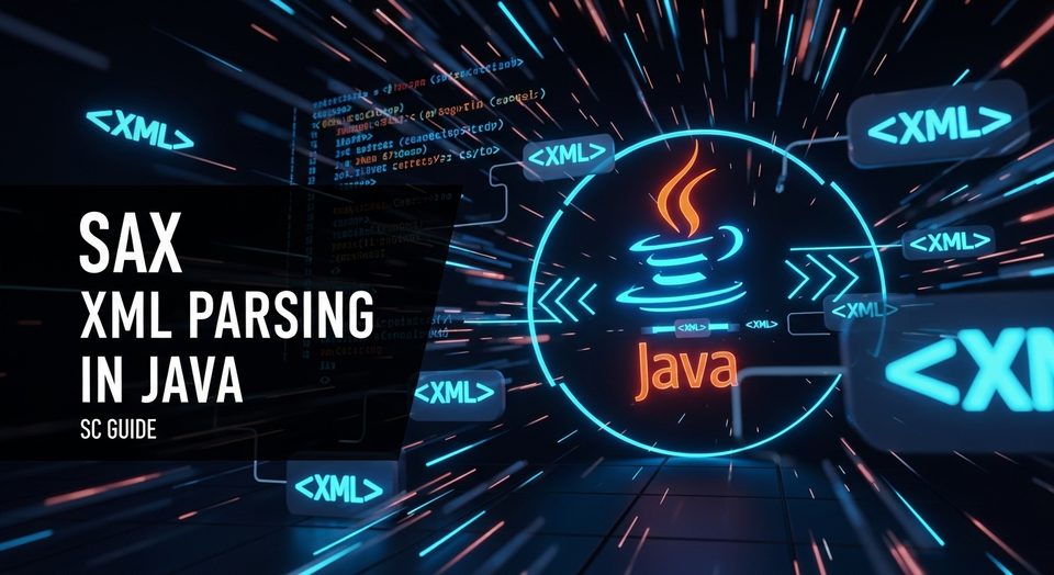 Java SAX Parser භාවිතයෙන් විශාල XML ගොනු කාර්යක්ෂමව කියවමු | Efficient XML Parsing SC Guide