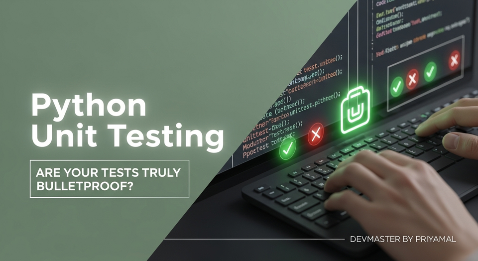 Python Unit Testing Sinhala | unittest Module | Test Automation | SC Guide