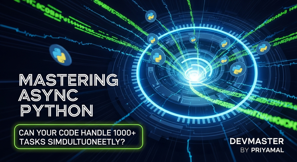 Python Asynchronous Programming Sinhala Tutorial | asyncio Basics SC Guide