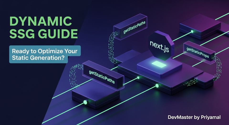 Next.js Dynamic SSG Sinhala Guide | getStaticPaths & getStaticProps Tutorial