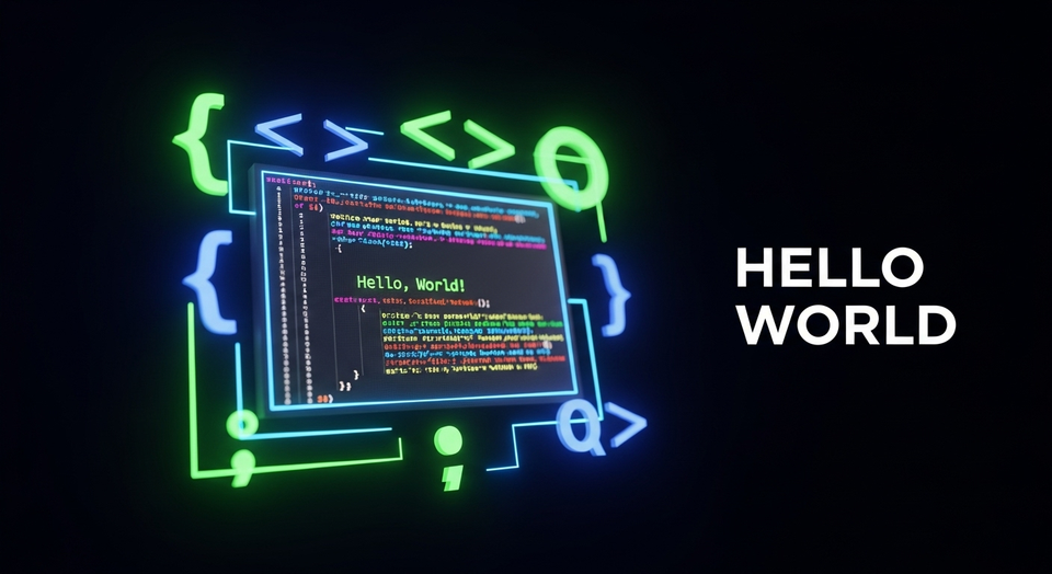 ඔබේ පළමු Java Program එක ලියමු: Hello World පටන් ගමු! | Java SC Guide